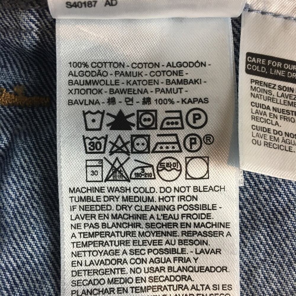 Levi's Premium Denim Trucker Jacket XS - Picture 5 of 7